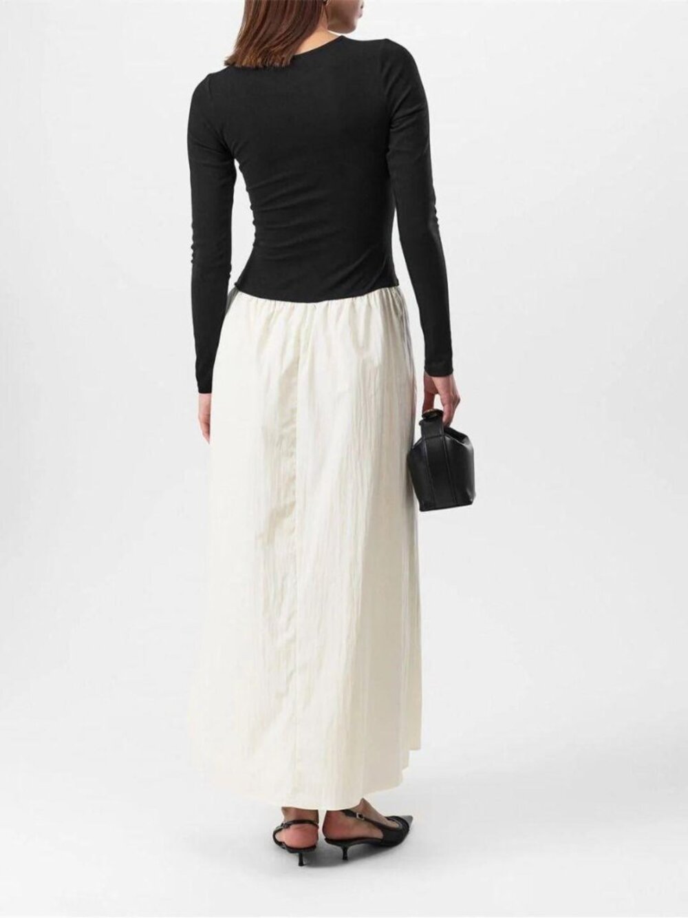 4th & Reckless Women's Black and Cream Dress - Picture 8 of 8